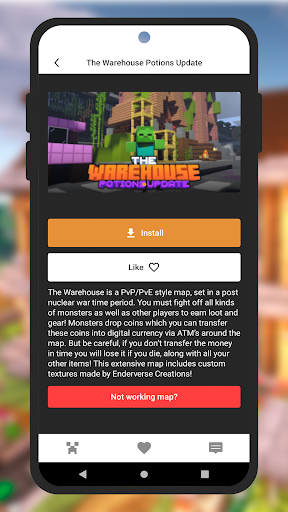 Minecraft PE için Ev Modları ekran görüntüsü