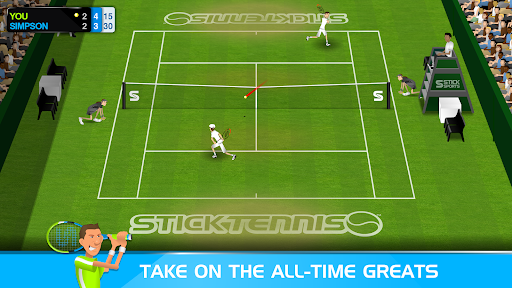 Stick Tennis ekran görüntüsü