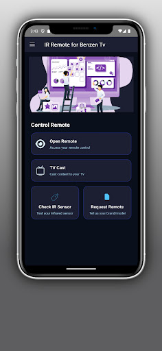 Remote for Benzen tv ekran görüntüsü