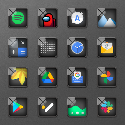Glassy Icon Pack ekran görüntüsü