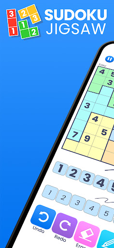 Sudoku Jigsaw ekran görüntüsü