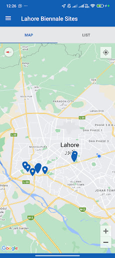 Lahore Biennale ekran görüntüsü