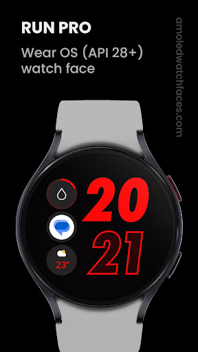 RUN PRO: Watch face ekran görüntüsü