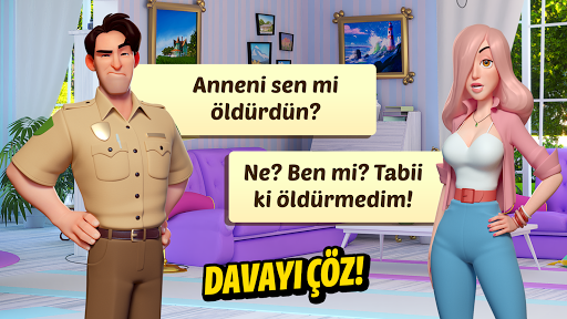 Small Town Murders: Match 3 ekran görüntüsü
