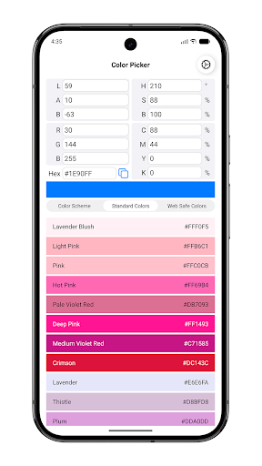 Color Picker - Color Palette ekran görüntüsü