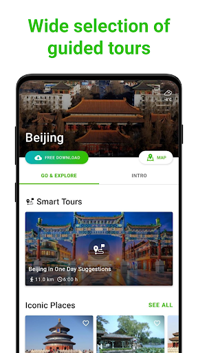 Beijing Tour Guide:SmartGuide ekran görüntüsü