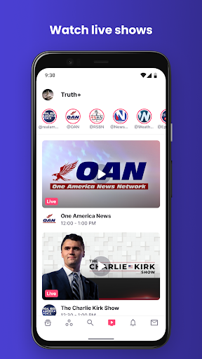 Truth Social ekran görüntüsü