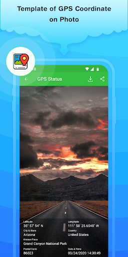 GPS Status: Send Geotag Photos ekran görüntüsü