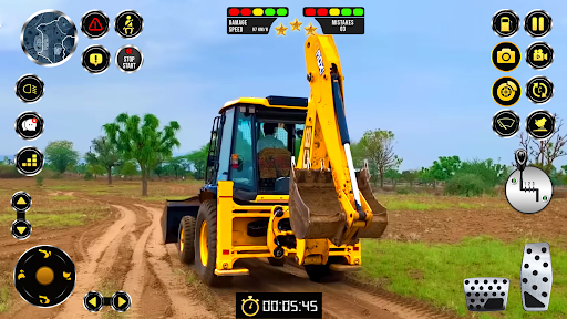 jcb ekskavatör simülatör games ekran görüntüsü