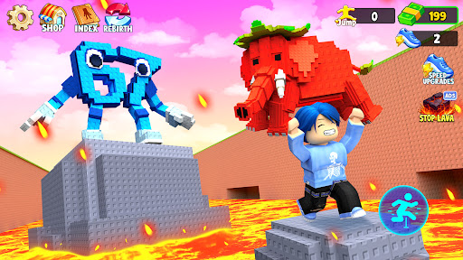 Brainrot Survive: Lava Escape ekran görüntüsü