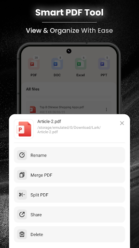 SnapPDF - PDF Reader & Viewer ekran görüntüsü