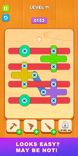 Brain Out Screw: Nut Bolt Jam ekran görüntüsü