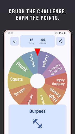Workout Randomizer - ExerSpin ekran görüntüsü