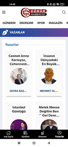 Günün Habercisi ekran görüntüsü