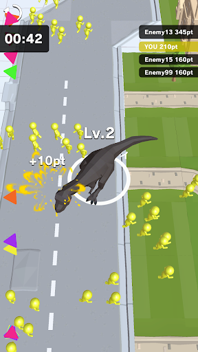 Dinosaur Rampage ekran görüntüsü