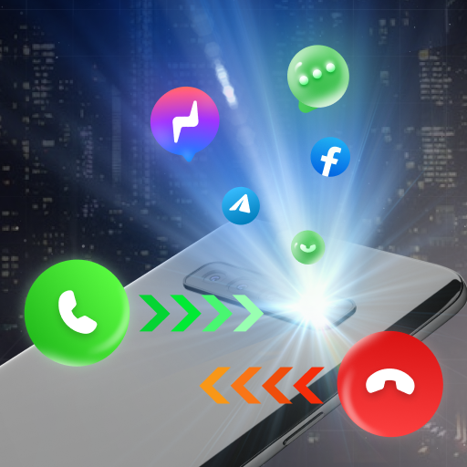 Flash Alert On Call & SMS