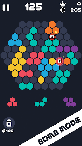 Hexa Brick: Hexagon Block 1010 ekran görüntüsü