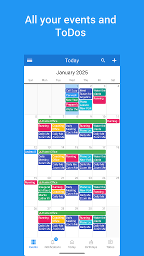 149 Live Calendar & ToDo List ekran görüntüsü