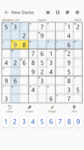 Katil Sudoku - Sudoku Bulmaca ekran görüntüsü