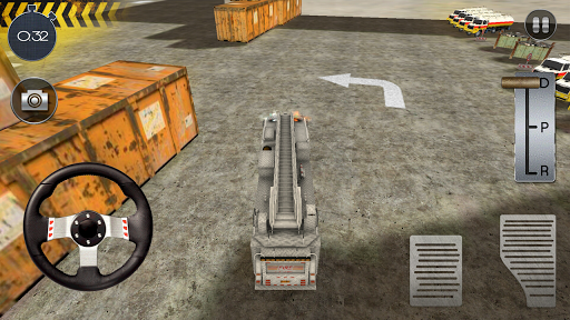 Fire Truck Simulator 3D ekran görüntüsü
