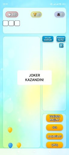 Word Hunter Ballons ekran görüntüsü