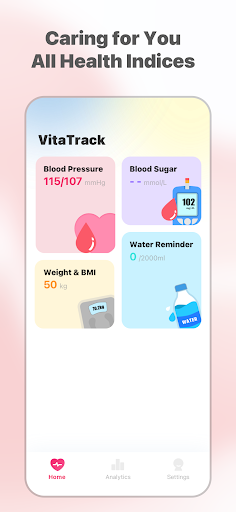 VitaTrack-Focus on Your Health ekran görüntüsü