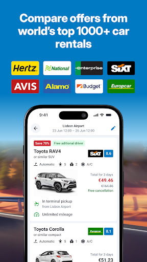 DiscoverCars.com ekran görüntüsü