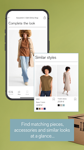 C&A Fashion Online Shop ekran görüntüsü