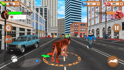 Wild Lion 3D Simulator Game ekran görüntüsü
