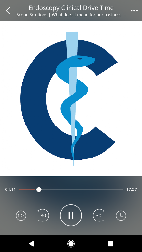 New BSC Podcast App ekran görüntüsü
