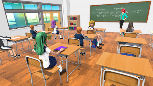 Anime High School Girls 2024 ekran görüntüsü