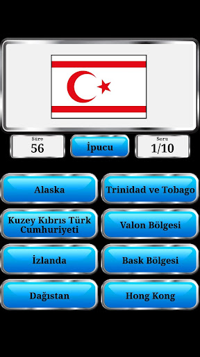 Dünya Coğrafyası Oyunu ekran görüntüsü