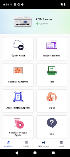 Canon PRINT ekran görüntüsü