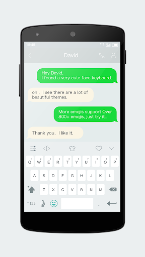 Emoji Keyboard 7 - Cute Sticke ekran görüntüsü