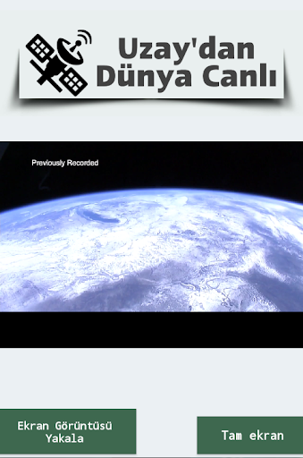 Uzay'dan Dünya'yı Canlı İzle ekran görüntüsü