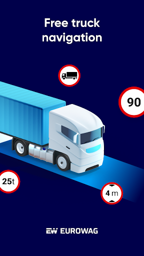 Eurowag Navigation - Truck GPS ekran görüntüsü