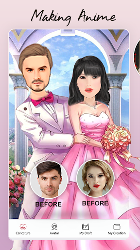 Caricature Cartoons Toon App ekran görüntüsü