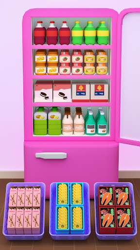 ASMR Restock: Fridge Organizer ekran görüntüsü