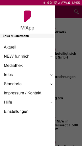 M'App - NEW-Mitarbeiter App ekran görüntüsü