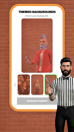 Barber Salon Launcher ekran görüntüsü