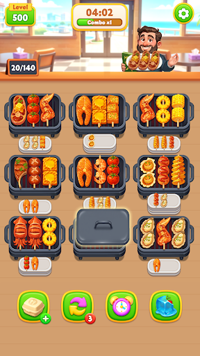 Food Sorting: Kebab Oyunu ekran görüntüsü