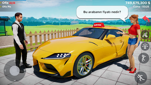 Araba satıcı simülatör Bayilik ekran görüntüsü