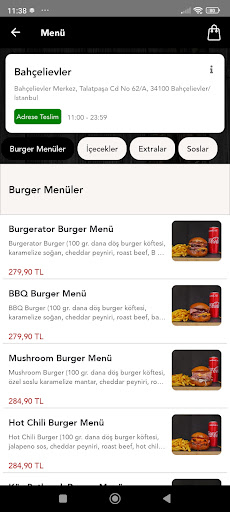 Burgerator ekran görüntüsü