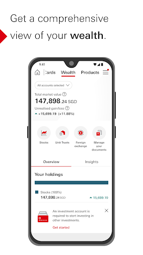 HSBC Singapore ekran görüntüsü