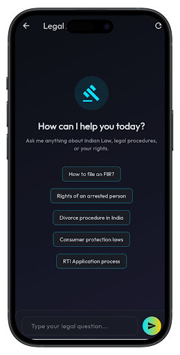 LawGenie AI - Legal Assistant ekran görüntüsü