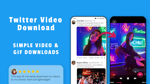Twitter Video Download ekran görüntüsü