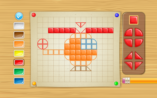 Kids Draw with Shapes Lite ekran görüntüsü