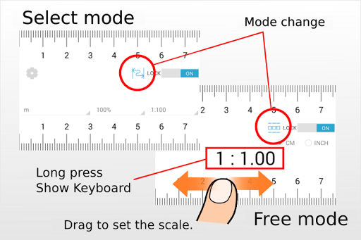 Scale Ruler - various scales ekran görüntüsü
