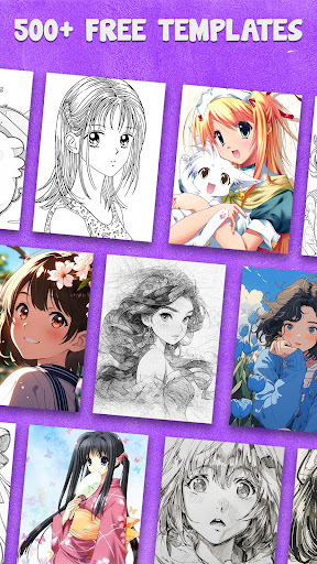 Draw Anime: AR Tracing & Art ekran görüntüsü