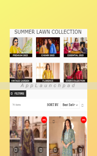 Asim Jofa X Shoporama ekran görüntüsü